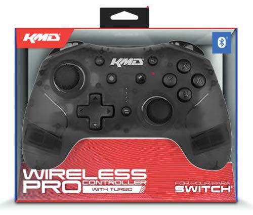 KMD: Wireless Pro Controller Black Nintendo Switch